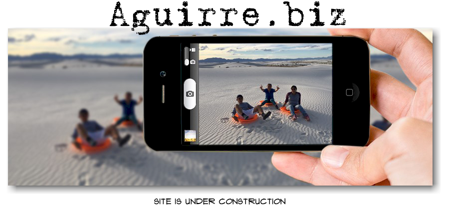 AGUIRRE.biz under Construction